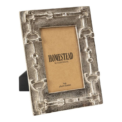 Homestead Bit Photo Frame - 4x6" HOME & GIFTS - Home Decor - Decorative Accents Godinger