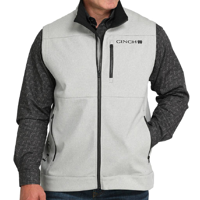 Cinch Men's Bonded Vest Grey