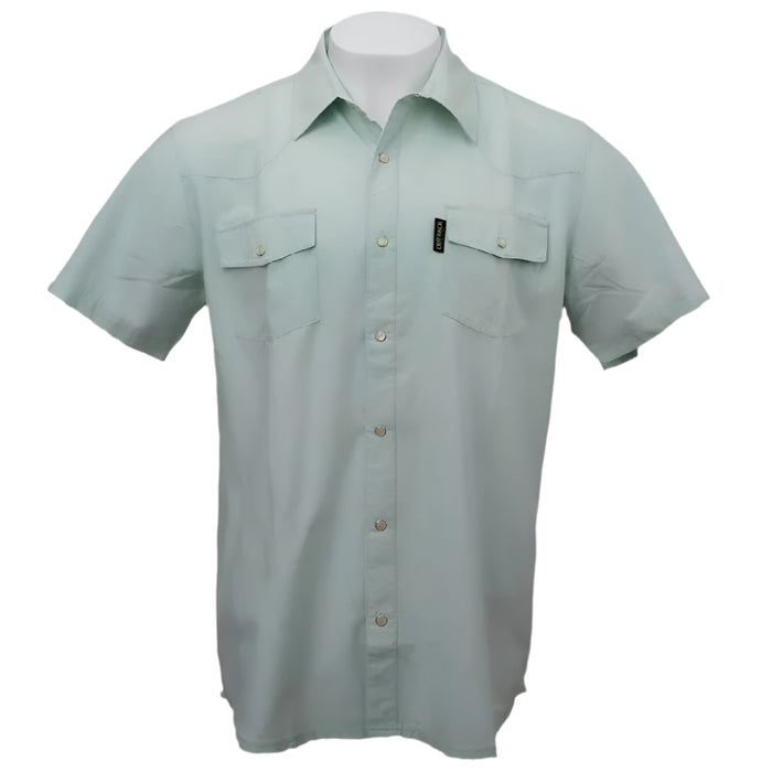 Outback Trading Men's Moab Pearl Snap Western Shirt MEN - Clothing - Shirts - Short Sleeve Outback Trading Co
