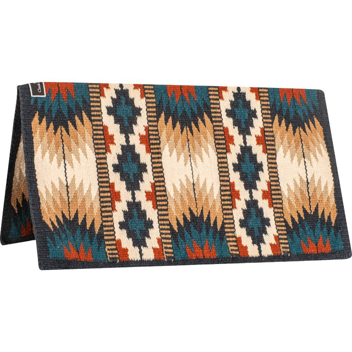 Classic Equine Show Blanket Tack - Saddle Pads Classic Equine Indigo/Chestnut