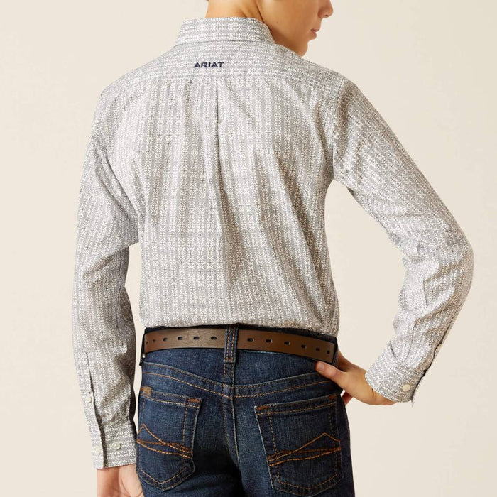 Ariat Boy's Reign Classic Fit Shirt KIDS - Boys - Clothing - Shirts - Long Sleeve Shirts Ariat Clothing