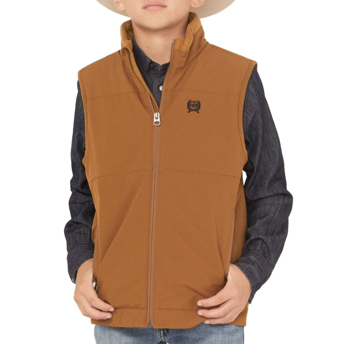 Cinch Boy's Canvas Vest