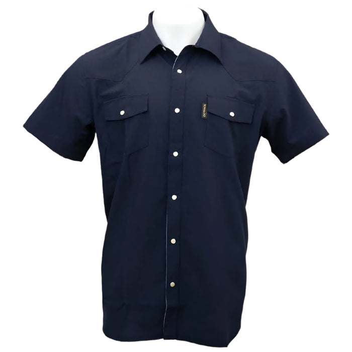Outback Trading Men's Moab Pearl Snap Western Shirt MEN - Clothing - Shirts - Short Sleeve Outback Trading Co