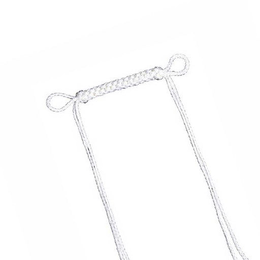 Metalab White Braided Lead Curb Strap Tack - Bits Metalab