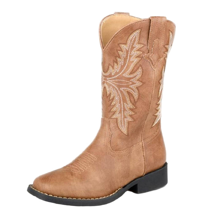 Roper Youth Square Toe Luke Western Boot