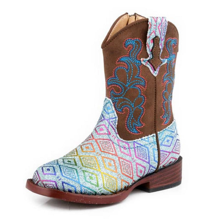 Roper Toddler Girl's Glitter Maya Boot KIDS - Footwear - Boots Roper Apparel & Footwear