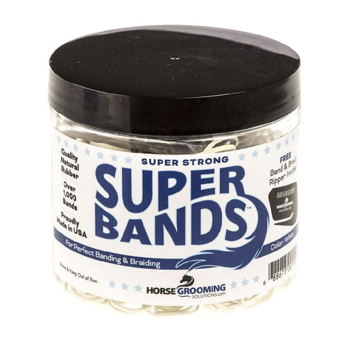 Super Bands Equine - Grooming Super Bands White