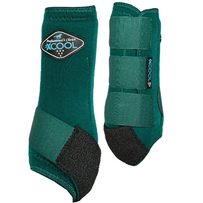 Professional's Choice 2XCool Sports Medicine Boot 2-Pack Tack - Leg Protection Professional's Choice S Emerald