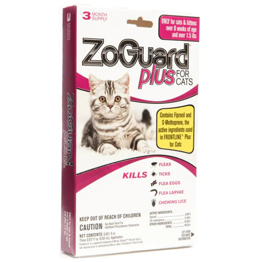 ZoGuard Plus for Cats Pets - Pest Control ZoGuard