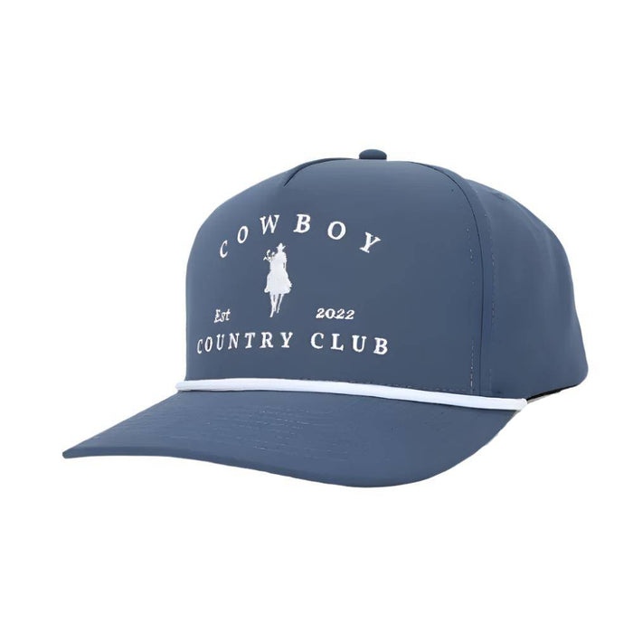 Cowboy Country Club Horse Roped Hat - Navy HATS - BASEBALL CAPS Cowboy Country Club