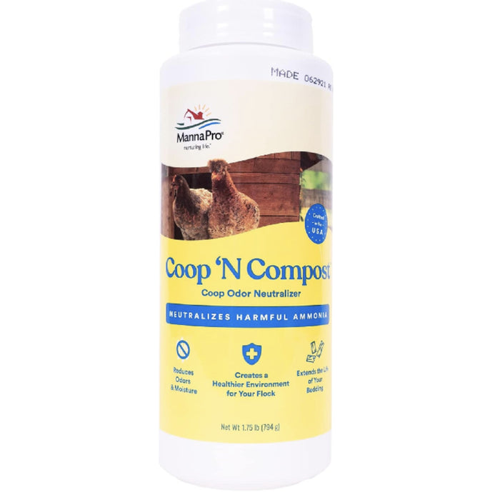 Manna Pro Coop 'N Compost Coop Odor Neutralizer Barn - Care & Cleaning Manna Pro