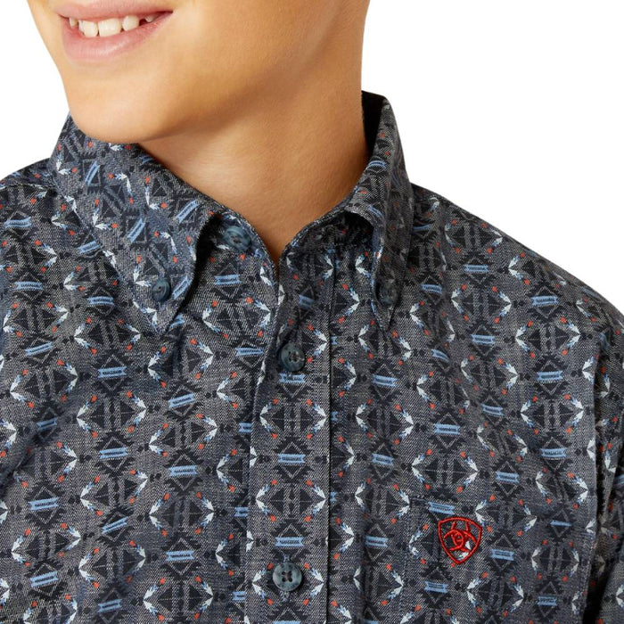 Ariat Boy's Rochard Classic Fit Shirt KIDS - Boys - Clothing - Shirts - Long Sleeve Shirts Ariat Clothing