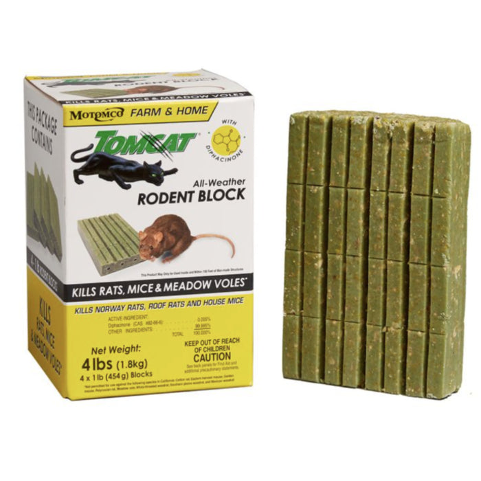 Tomcat All-Weather Rodent Block Barn - Pest Control Motomco