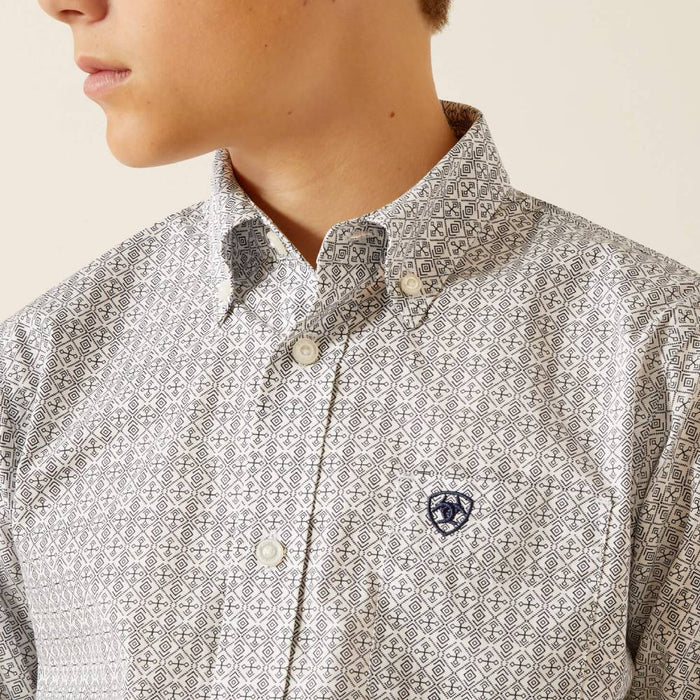 Ariat Boy's Reign Classic Fit Shirt KIDS - Boys - Clothing - Shirts - Long Sleeve Shirts Ariat Clothing