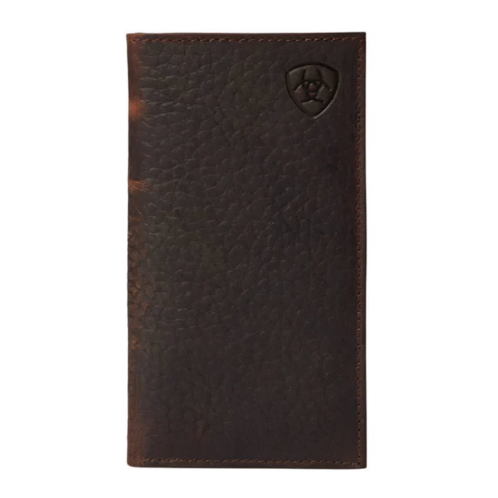 Ariat Distressed Shield Logo Rodeo Wallet MEN - Accessories - Wallets & Money Clips M&F Western Products