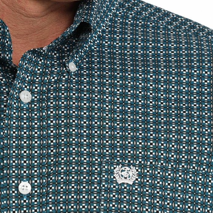 Cinch Men's Geo Print Shirt - FINAL SALE MEN - Clothing - Shirts - Long Sleeve Cinch