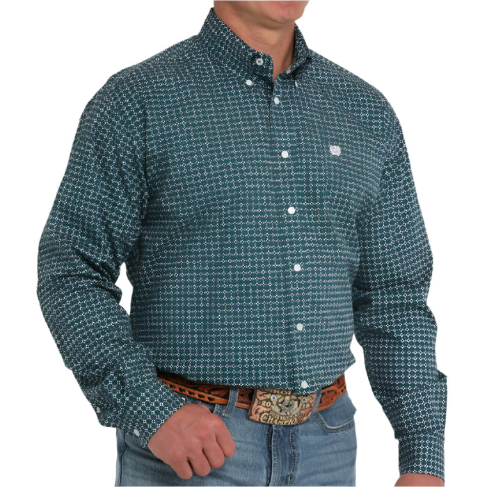 Cinch Men's Geo Print Shirt - FINAL SALE MEN - Clothing - Shirts - Long Sleeve Cinch