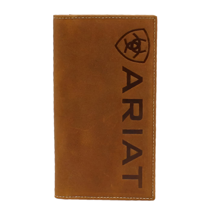 Ariat Vertical Debossed Logo Rodeo Wallet MEN - Accessories - Wallets & Money Clips M&F Western Products