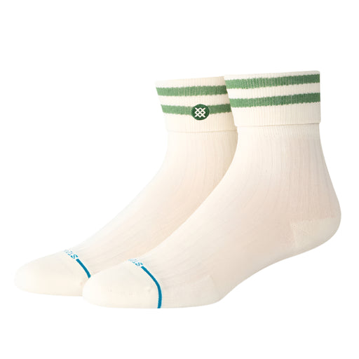 Stance Women's Quarter Crew Socks - Green WOMEN - Clothing - Intimates & Hosiery Stance