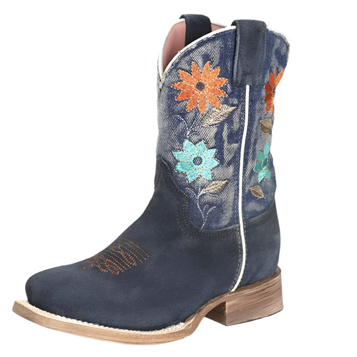 Roper Girl's Flower Power Western Boot KIDS - Footwear - Boots Roper Apparel & Footwear