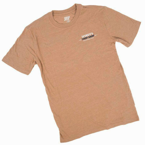 Teskey's Chop Shop Tee - Russett TESKEY'S GEAR - SS T-Shirts Teskey's