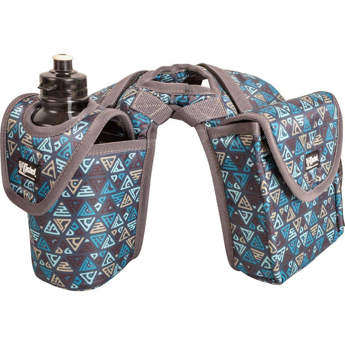 Cashel Lunch Bag Bottle Holder Horn Bag Tack - Saddle Accessories Cashel Teal Tribal