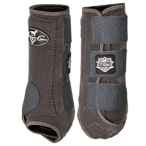 Professional's Choice Strike Sports Medicine Boot Tack - Leg Protection Professional's Choice 2-Pack Front Medium Charcoal
