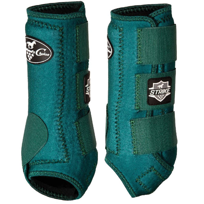 Professional's Choice Strike Sports Medicine Boot Front 2-Pack Tack - Leg Protection Professional's Choice M Emerald