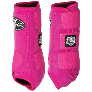 Professional's Choice Strike Sports Medicine Boot Tack - Leg Protection Professional's Choice 2-Pack Front Medium Rasberry