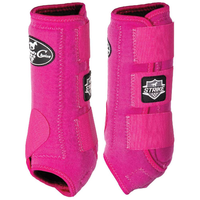 Professional's Choice Strike Sports Medicine Boot Front 2-Pack Tack - Leg Protection Professional's Choice M Rasberry