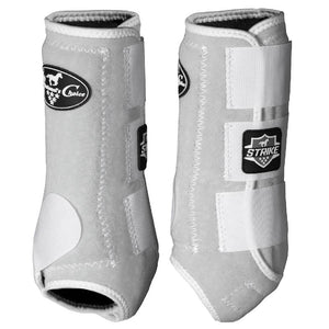 Professional's Choice Strike Sports Medicine Boot Tack - Leg Protection Professional's Choice 2-Pack Front Medium White