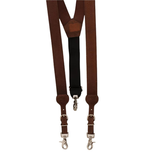 Nocona Gallus Basketweave Suspenders MEN - Accessories - Belts & Suspenders M&F Western Products