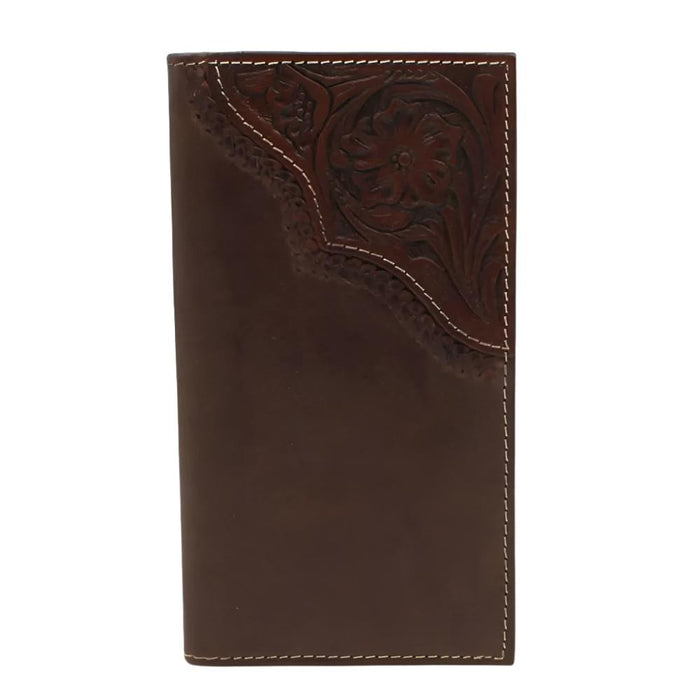Nocona Floral Tooled Rodeo Wallet MEN - Accessories - Wallets & Money Clips M&F Western Products