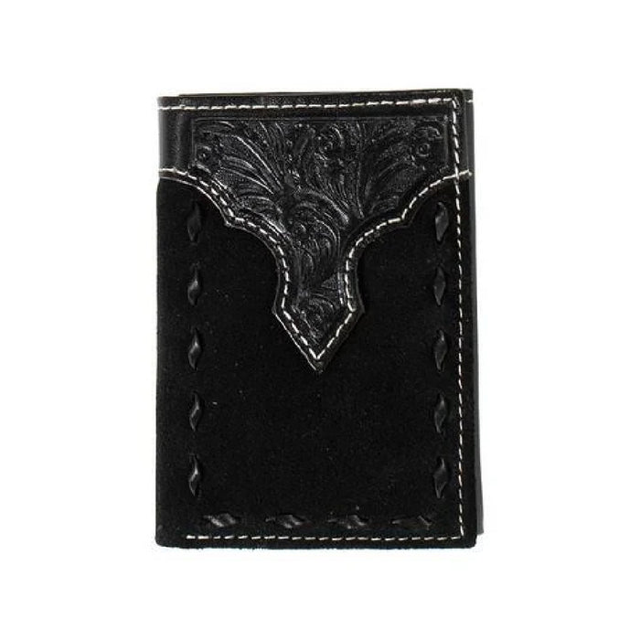 Nocona Rodeo Roughout Tri-Fold Wallet MEN - Accessories - Wallets & Money Clips M&F Western Products