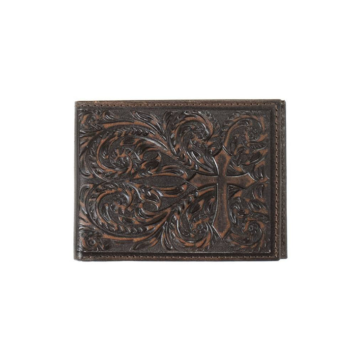 Nocona Scroll Cross Bifold Wallet MEN - Accessories - Wallets & Money Clips M&F Western Products