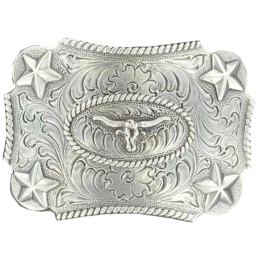 Nocona Youth Longhorn Belt Buckle ACCESSORIES - Additional Accessories - Buckles M&F Western Products