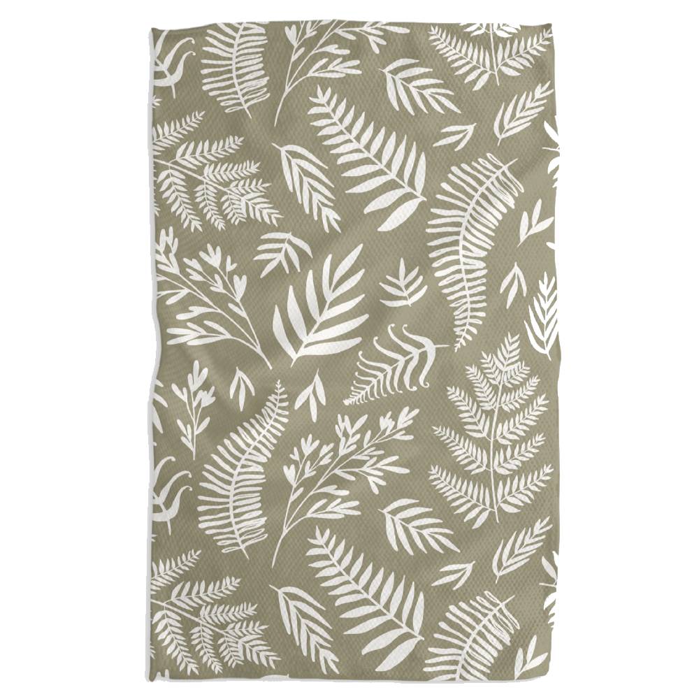 Olive Tea Towel HOME & GIFTS - Tabletop + Kitchen - Kitchen Decor Geometry   