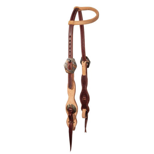 Professional's Choice Two Tone Quick Change One Ear Headstall Tack - Headstalls Professional's Choice
