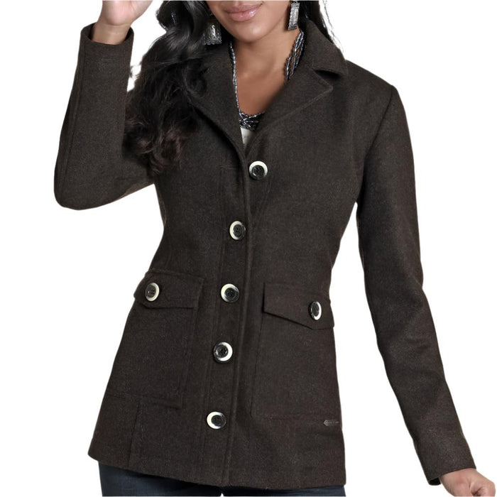 Powder River Women's Solid Wool Coat - FINAL SALE WOMEN - Clothing - Outerwear - Jackets Panhandle