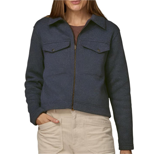 Patagonia Women's Better Sweater Zippered Chore Jacket - Pitch Blue WOMEN - Clothing - Outerwear - Jackets Patagonia