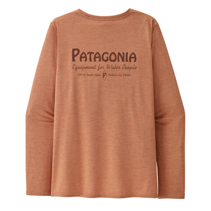 Patagonia Women's Cap Cool Graphic Waters Shirt WOMEN - Clothing - Tops - Long Sleeved Patagonia