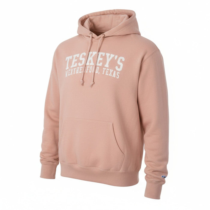 Teskey's Arch Logo Hoodie - Dusty Pink