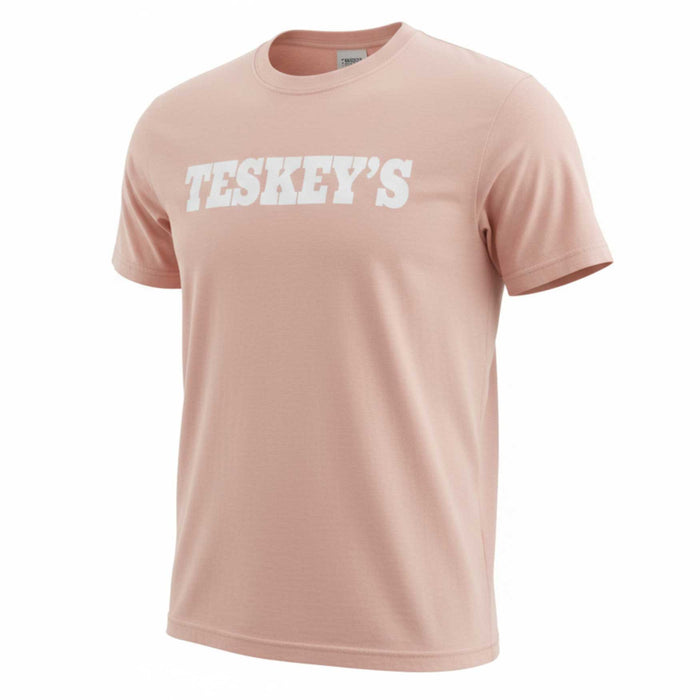 Teskey's Plain Logo Tee - Peachy