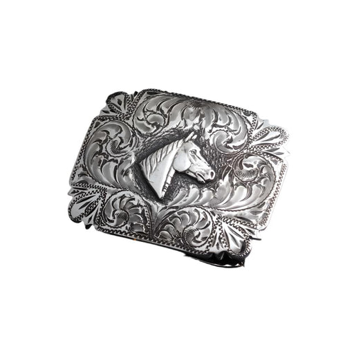 Comstock Heritage Horsehead Pecos Buckle 009 ACCESSORIES - Additional Accessories - Buckles Comstock Heritage