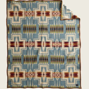 Pendleton Jacquard Unnapped Harding Shale- Queen HOME & GIFTS - Home Decor - Blankets + Throws Pendleton   