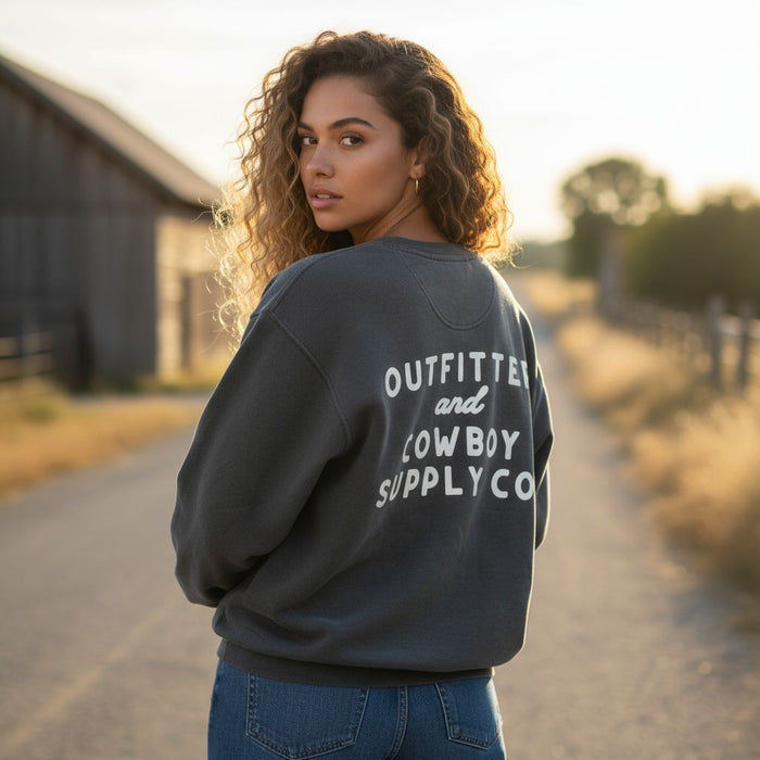 Teskey's Outfitter And Cowboy Supply Co Crewneck Sweatshirt