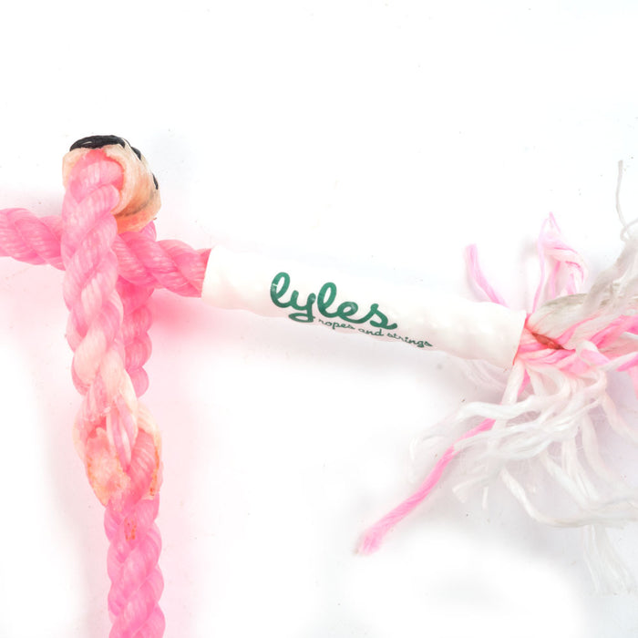 Lyles 5/16" Piggin String Tack - Ropes & Roping Lyles Pink S