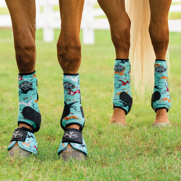 New Professional's Choice 2xCool Boots - 4 Pack - Pony Track Sale Barn Professional's Choice