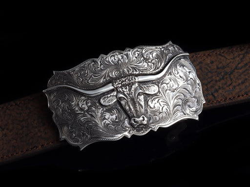 Comstock Heritage Longhorn Posse Buckle ACCESSORIES - Additional Accessories - Buckles Comstock Heritage