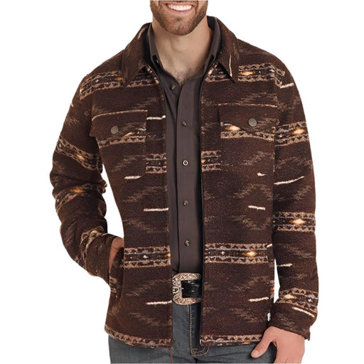 Powder River Men's Aztec Berber Jacket - FINAL SALE MEN - Clothing - Outerwear - Jackets Panhandle